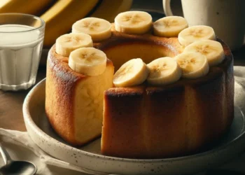 Bolo de Banana sem Glúten