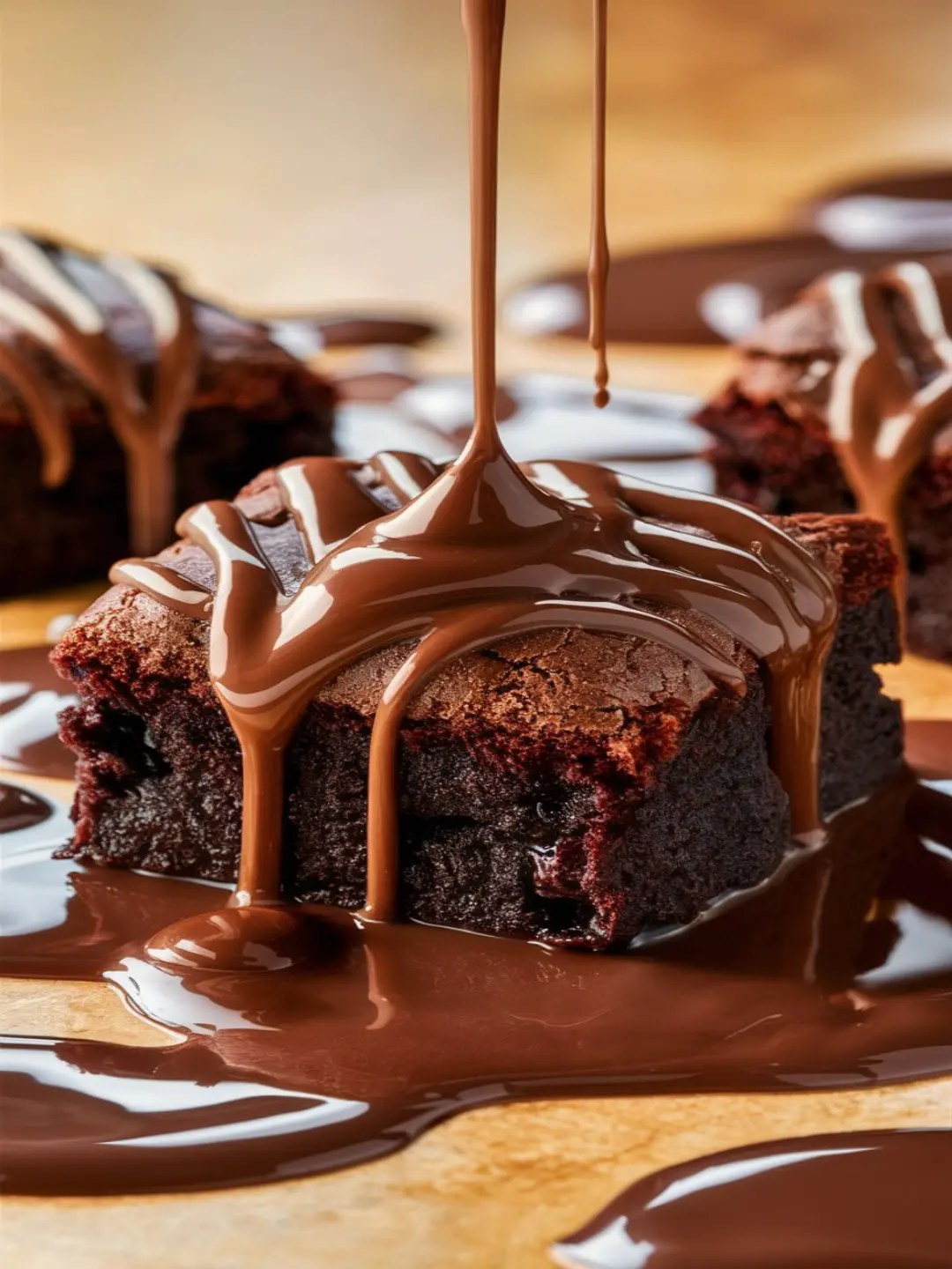 Brownie de chocolate com nutella